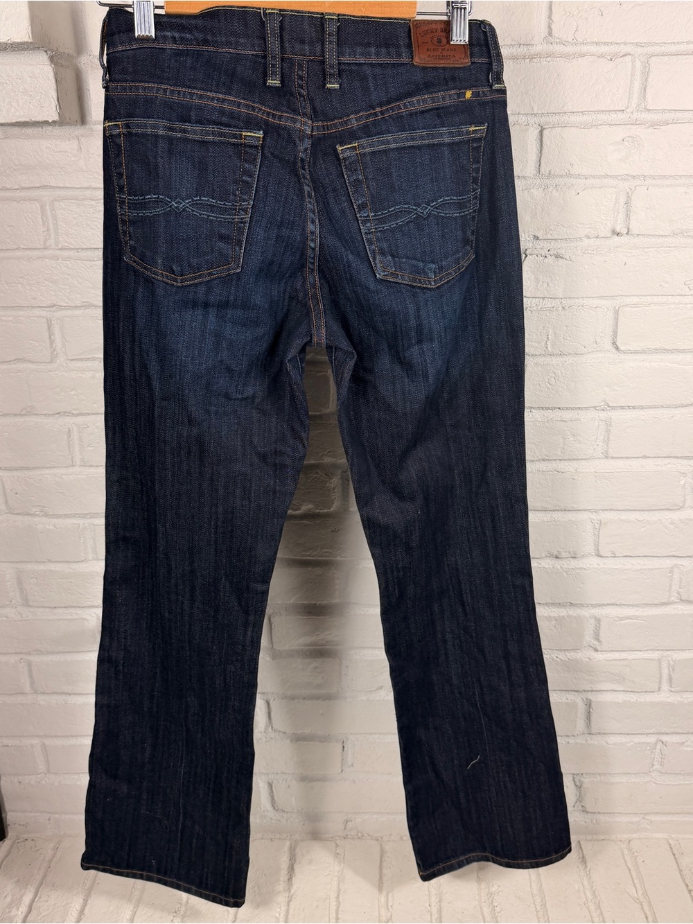 Lucky Brand Easy Rider Bootcut Jeans Dark Wash Stretch Denim Womens 2/26 - Picture 9 of 9